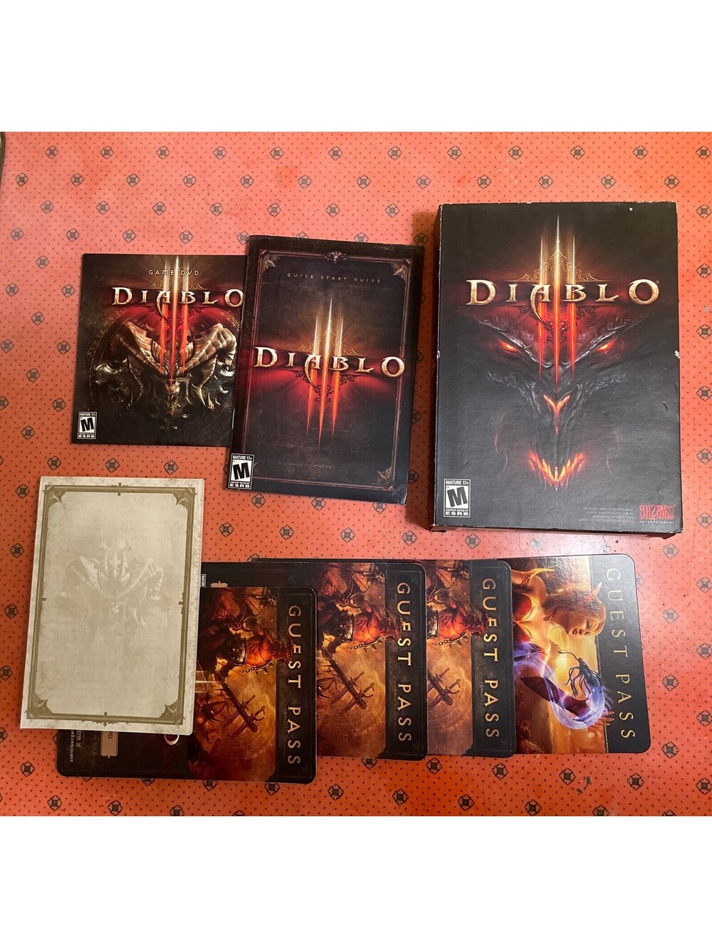 Diablo III 3 PC Boxed Complete With Manual, Keys and Notepad Blizzard 2012 CIB